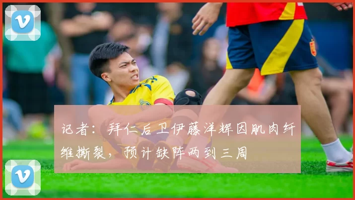 记者：拜仁后卫伊藤洋辉因肌肉纤维撕裂，预计缺阵两到三周